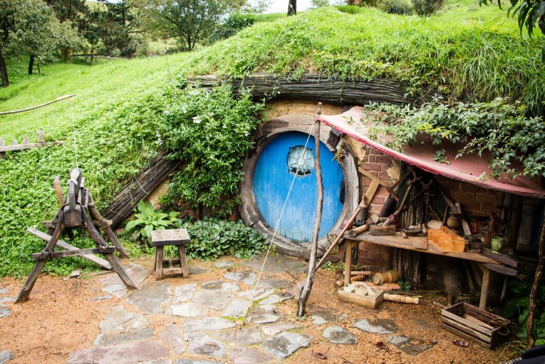 Hobbit hole, New Zealand