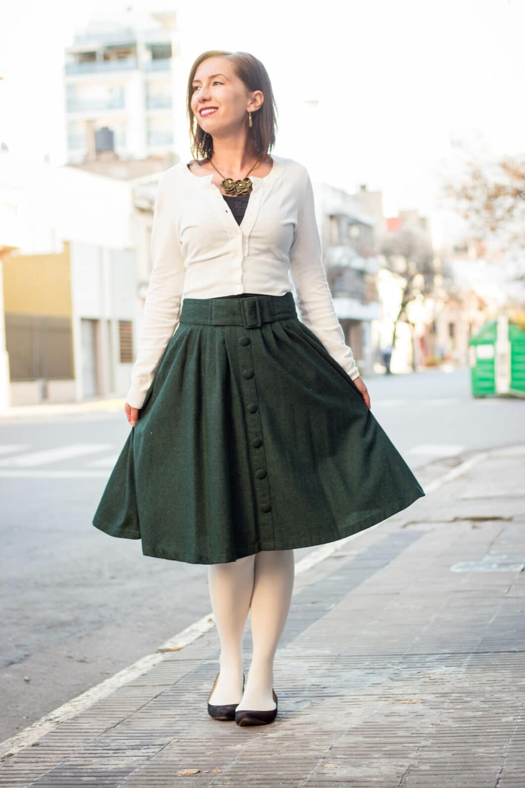 ModCloth Stylish Surprise skirt