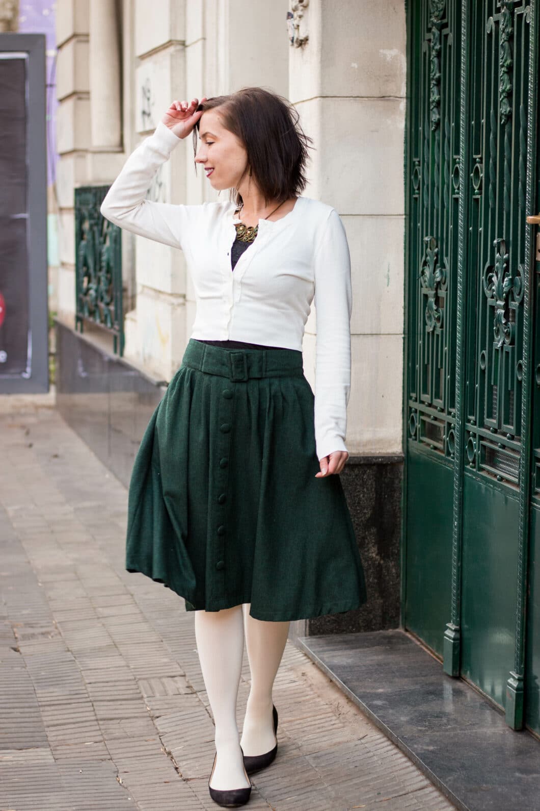 ModCloth Stylish Surprise skirt