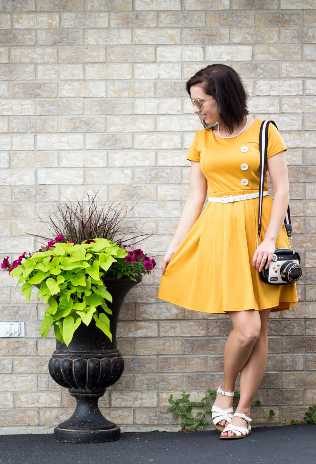 ModCloth Yellow Dress