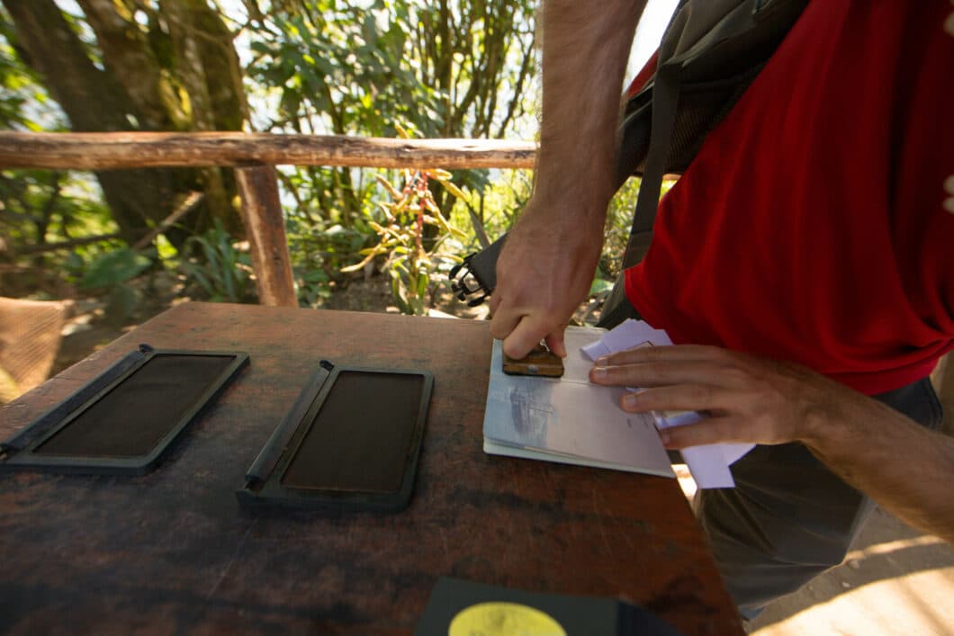 You can get your passport stamped at Machu Picchu!