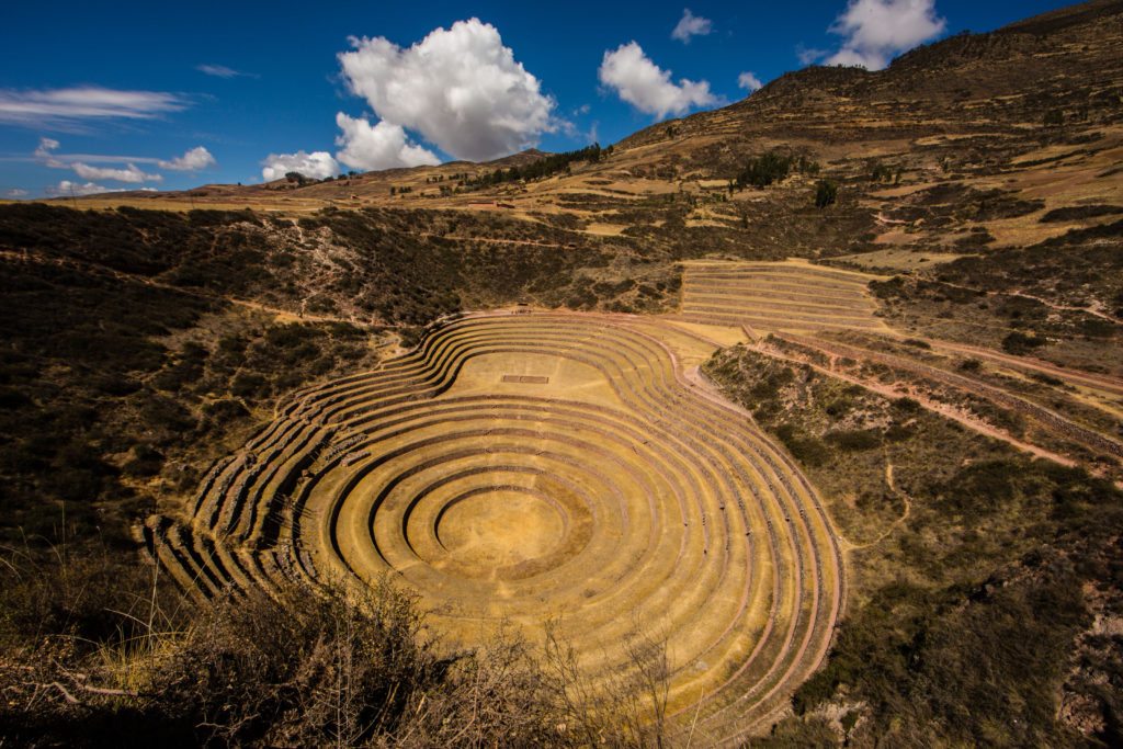 Moray Inca Ruin in Peru.