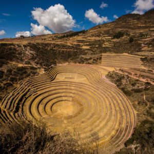 Moray Inca Ruin in Peru.