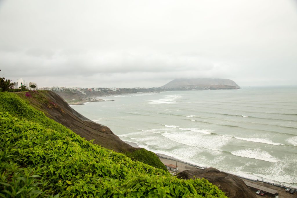 Pacific Ocean in Lima