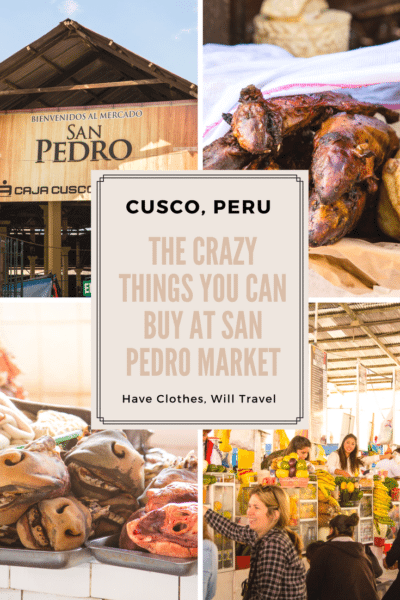 The Crazy Things You Can Buy at San Pedro Market