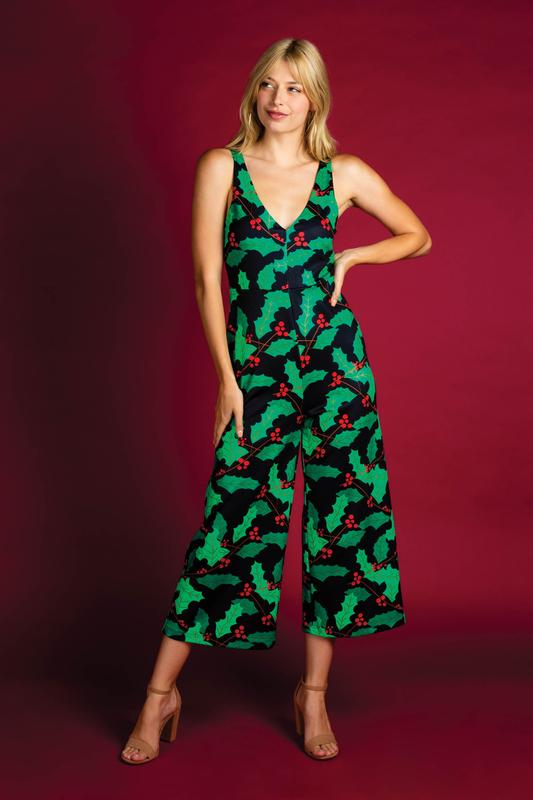 The Deck Yourselves  Mistletoe Christmas Jumpsuit