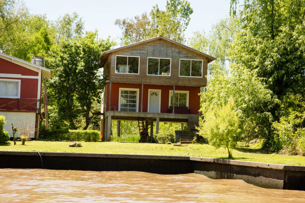 A stilted home in Tigre.
