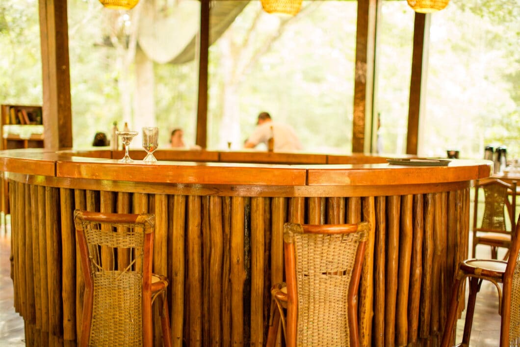 The treehouse main lodge