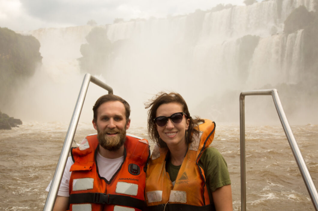 Iguazu Falls boat ride!