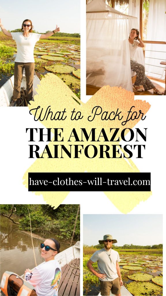 What to Pack for the Amazon Rainforest