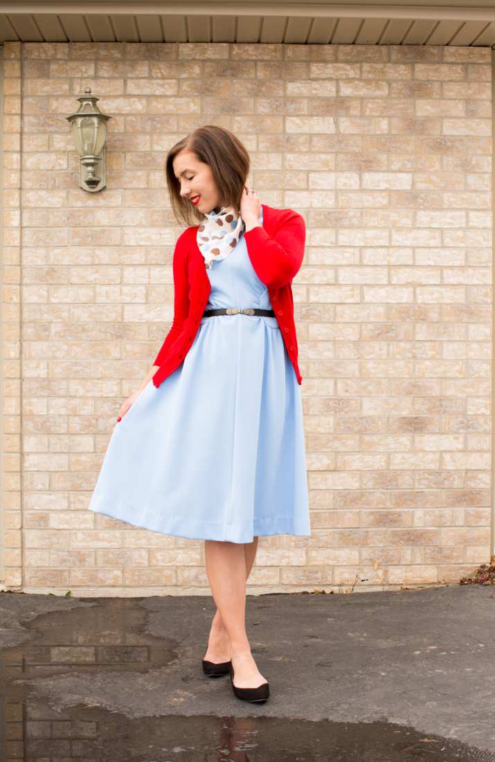 Accessorizing a Vintage Dress