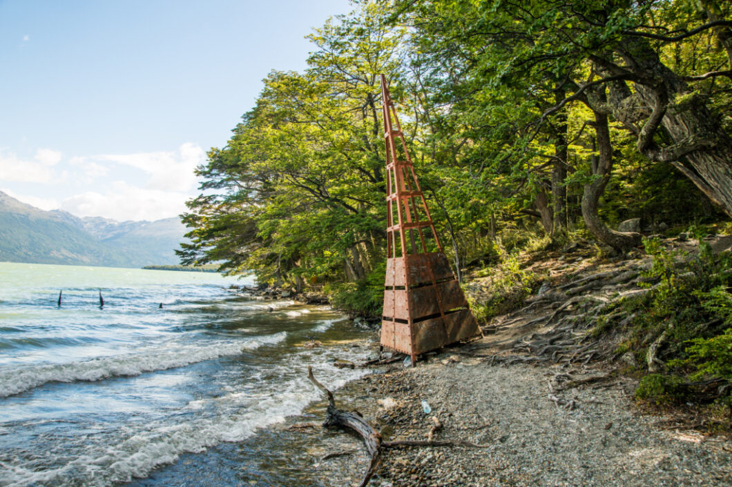 The border of Chile and Argentina on the Hito XXIV Trail. 