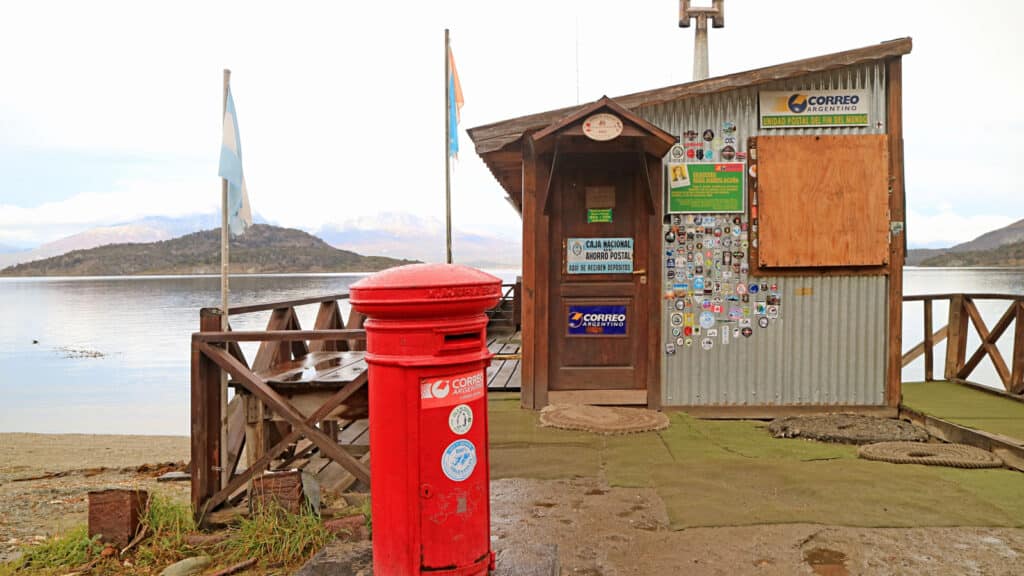 The End of the World Post Office, the Southernmost Post Office in the Americas, Located in Tierra del Fuego National Park, Patagonia, Argentina, 5th Apr 2018