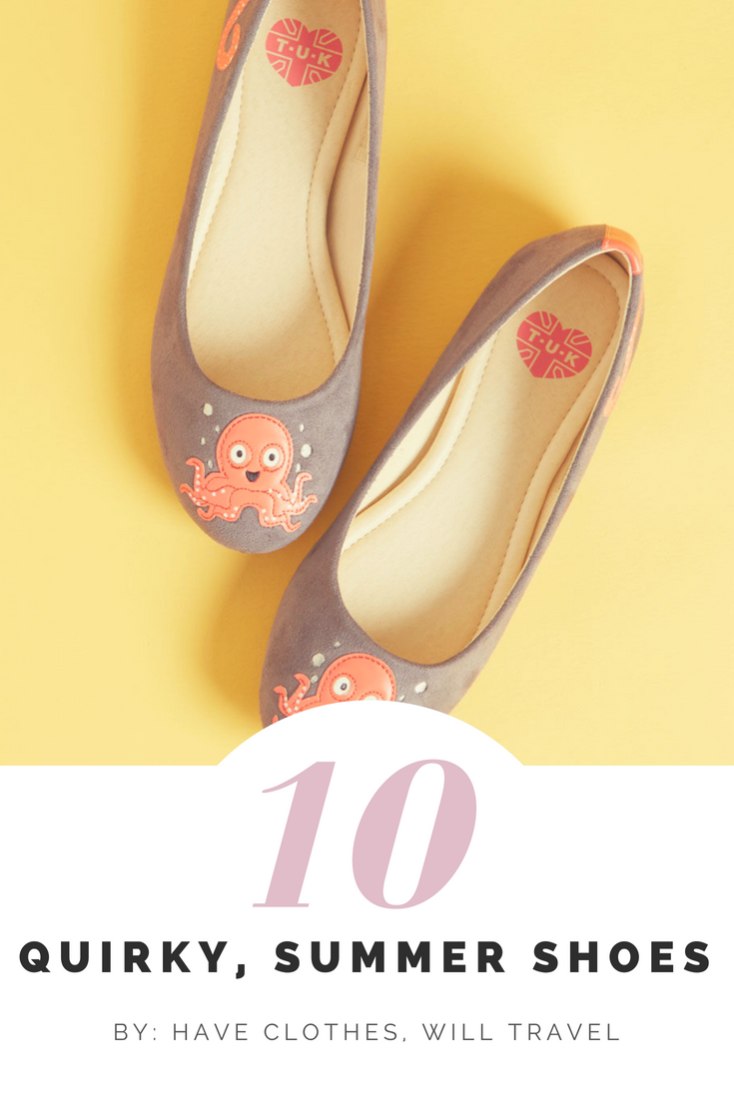 10 of the Quirkiest, Summer Shoes (Available Online)