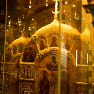 Inside St. Basil's Cathedral