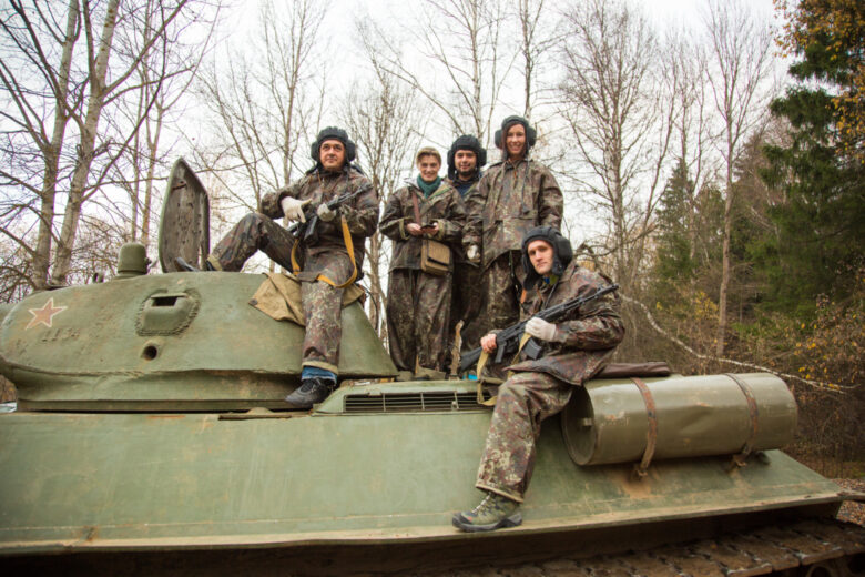 Tank Ride in Moscow Russia