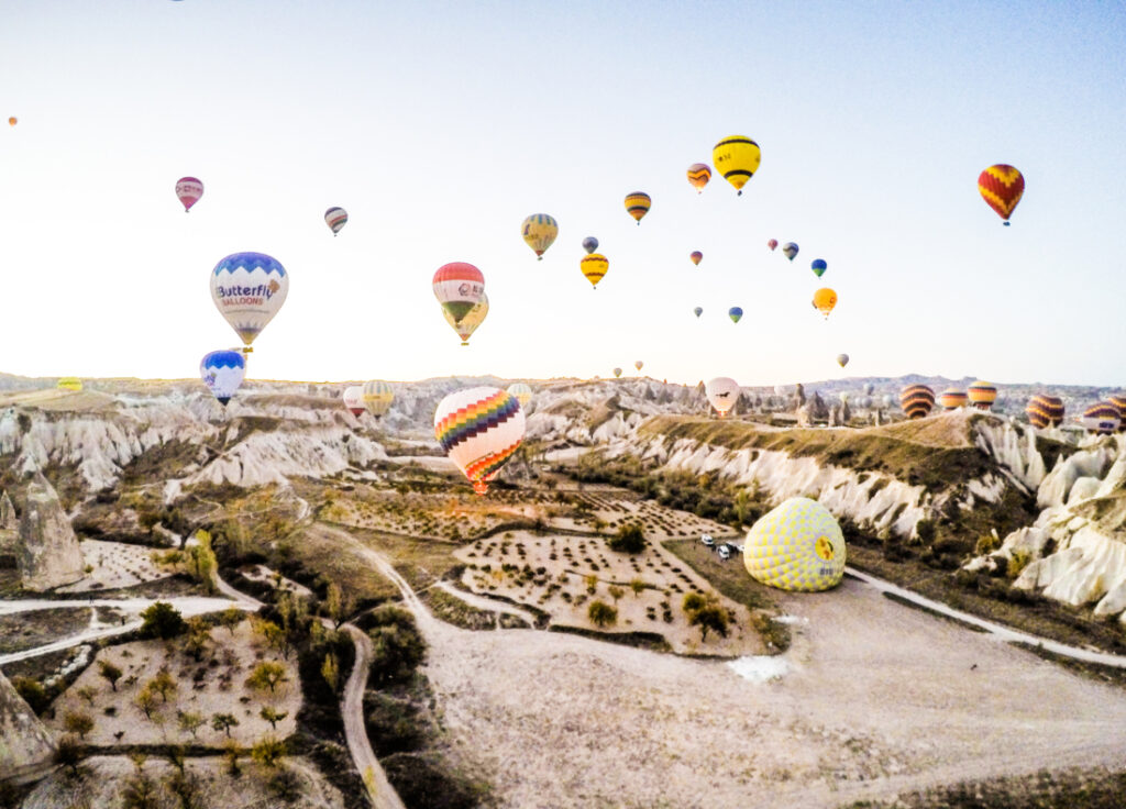 What It’s Like to Ride a Hot Air Balloon in Cappadocia, Turkey with Butterfly Balloons