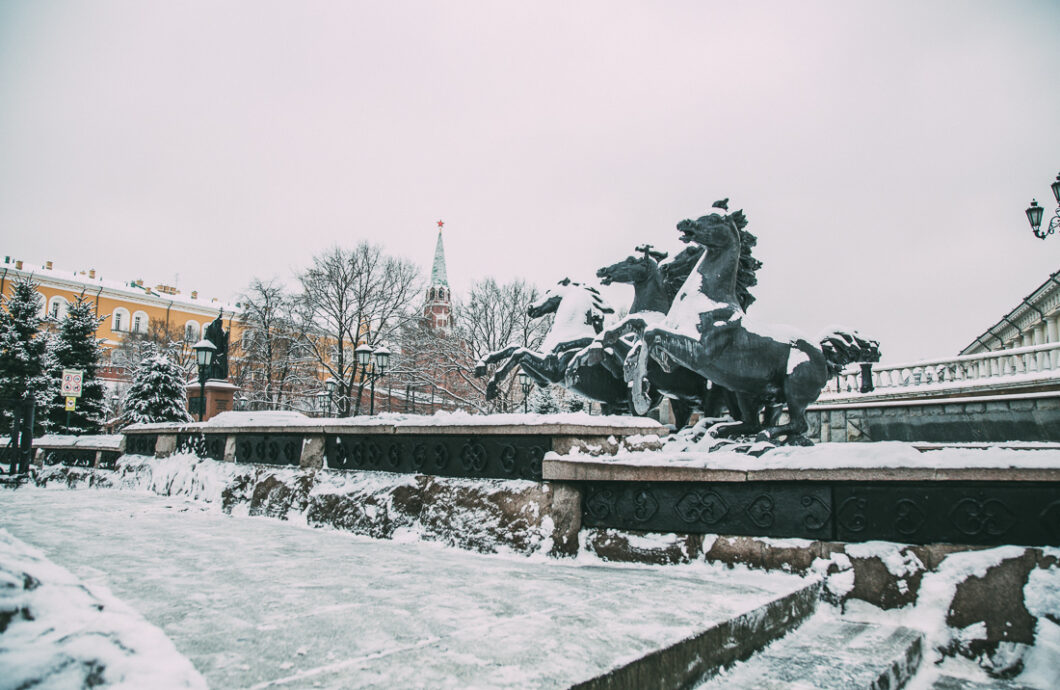 photos of Christmas in Moscow, Russia