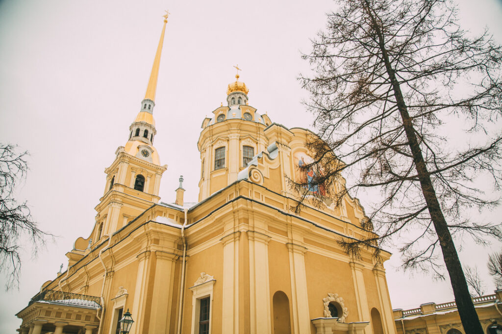 Peter and Paul Fortress in St. Petersburg Russia 