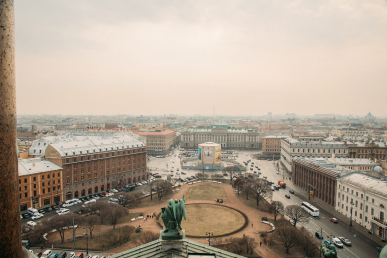 Best view of St. Petersburg, Russia
