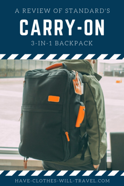 Standard’s Carry-on Backpack Review
