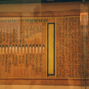 Ancient papyrus scroll - crazy to think this is thousands of years old.