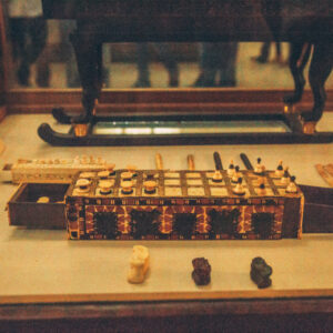 An ancient Egyptian game similar to chess.