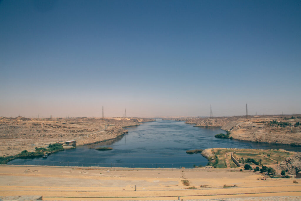The Aswan High Dam, Egypt