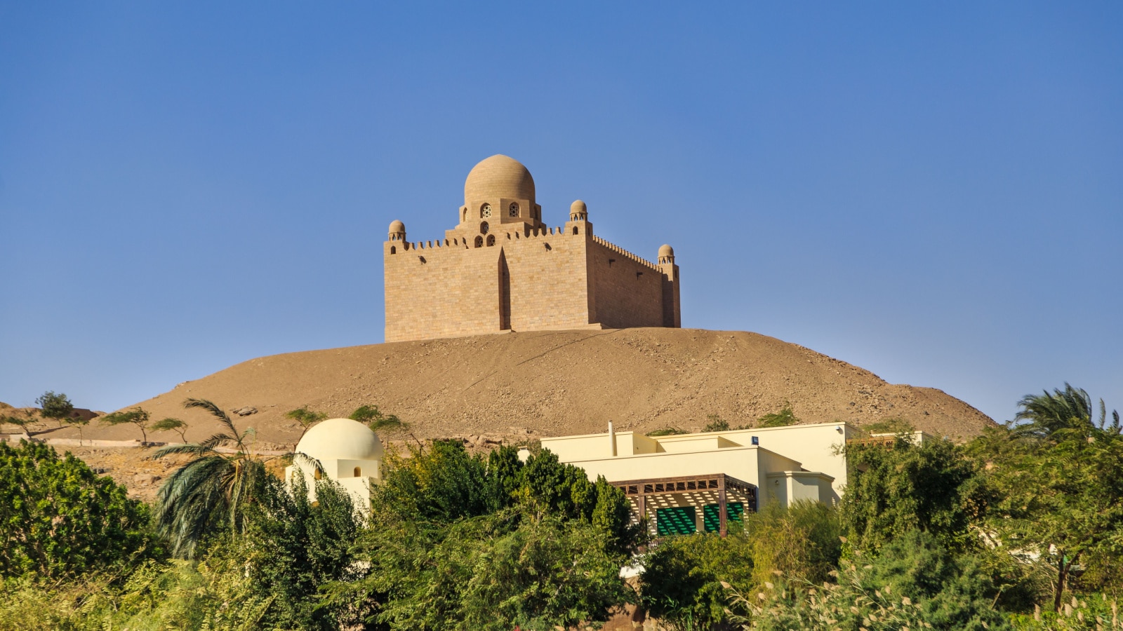 Mausoleum of the Aga Khan, Aswan, Egypt
