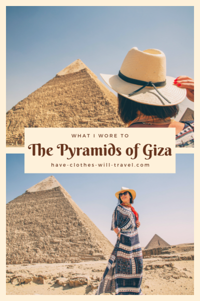 What I Wore to the Pyramids of Giza