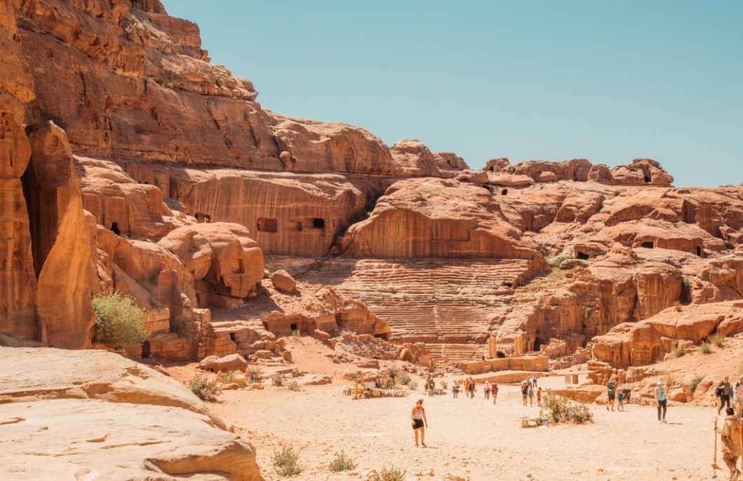 Roman theater at petra