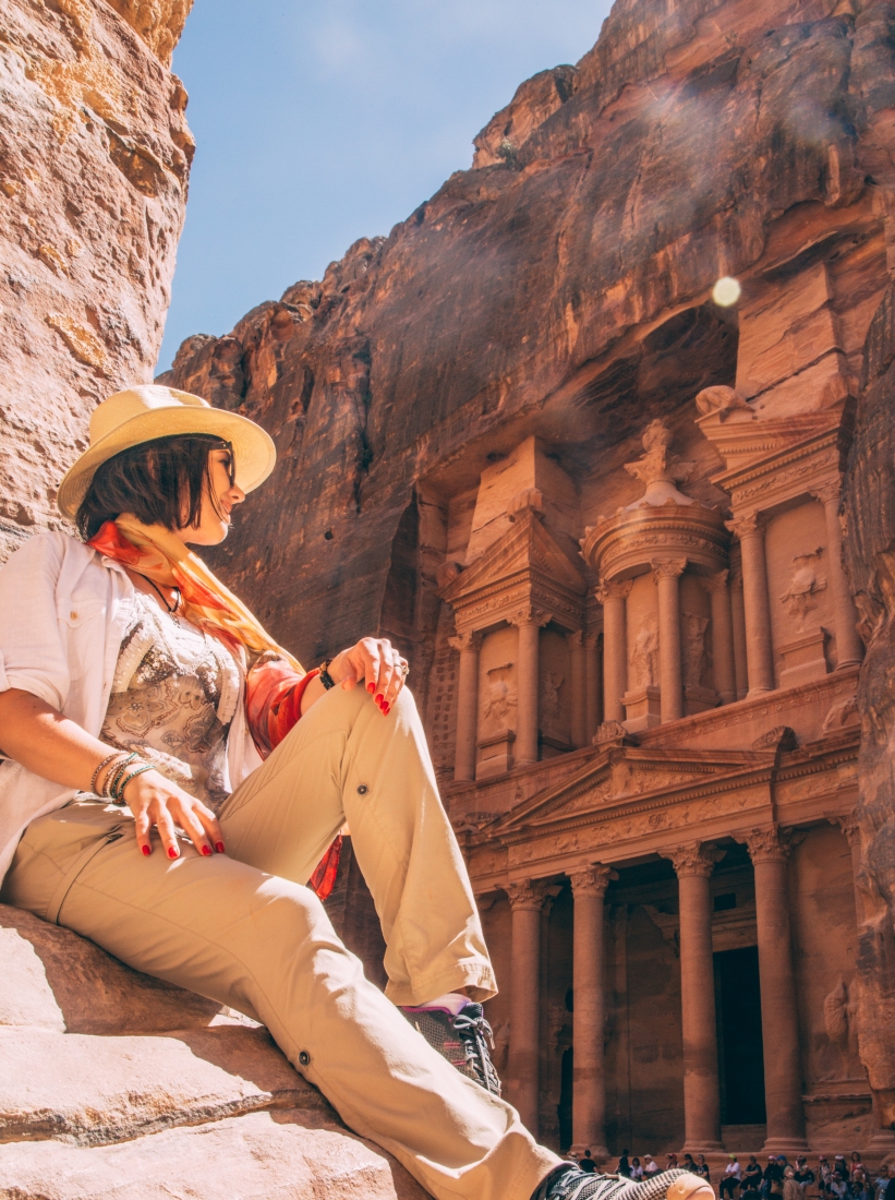 What to Wear to Explore Petra Jordan for the Ladies