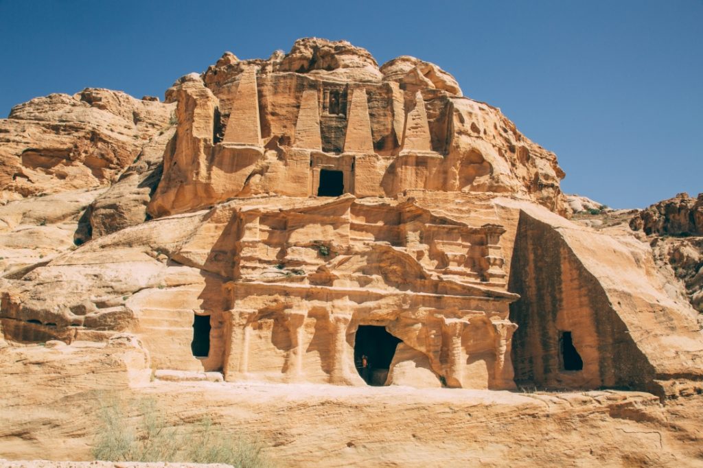 Petra, jordan - tourist attraction in jordan.