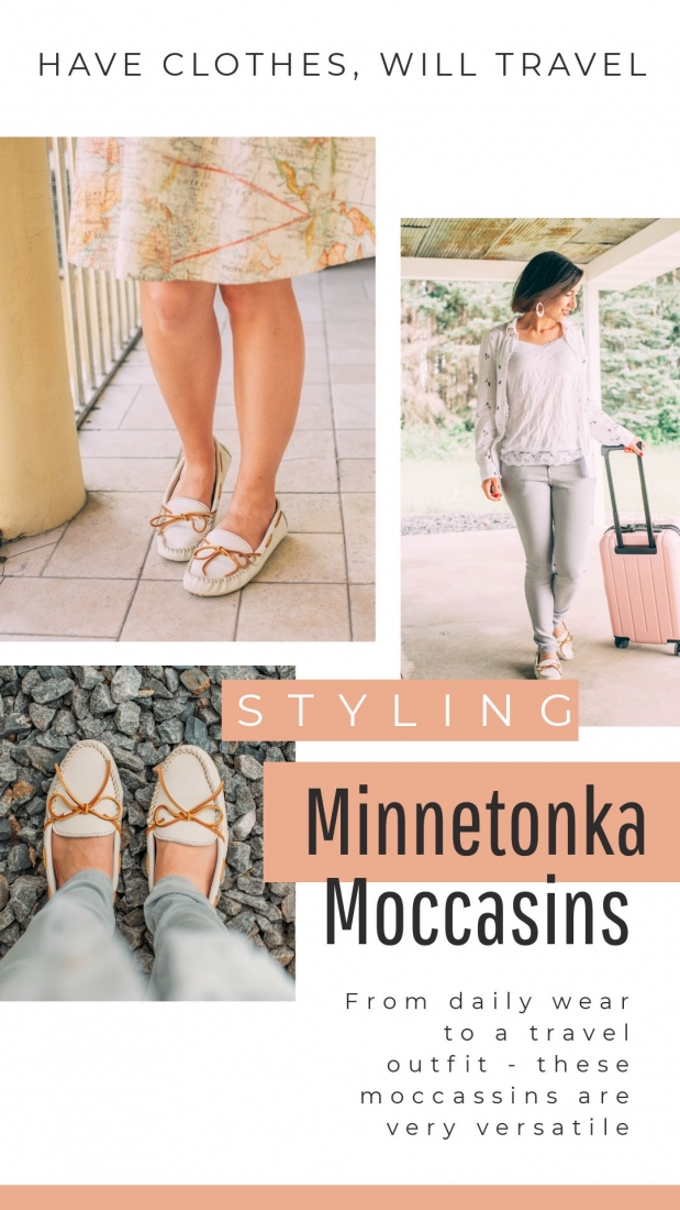 Styling Minnetonka Moccasins from Daily Wear to a Travel Outfit