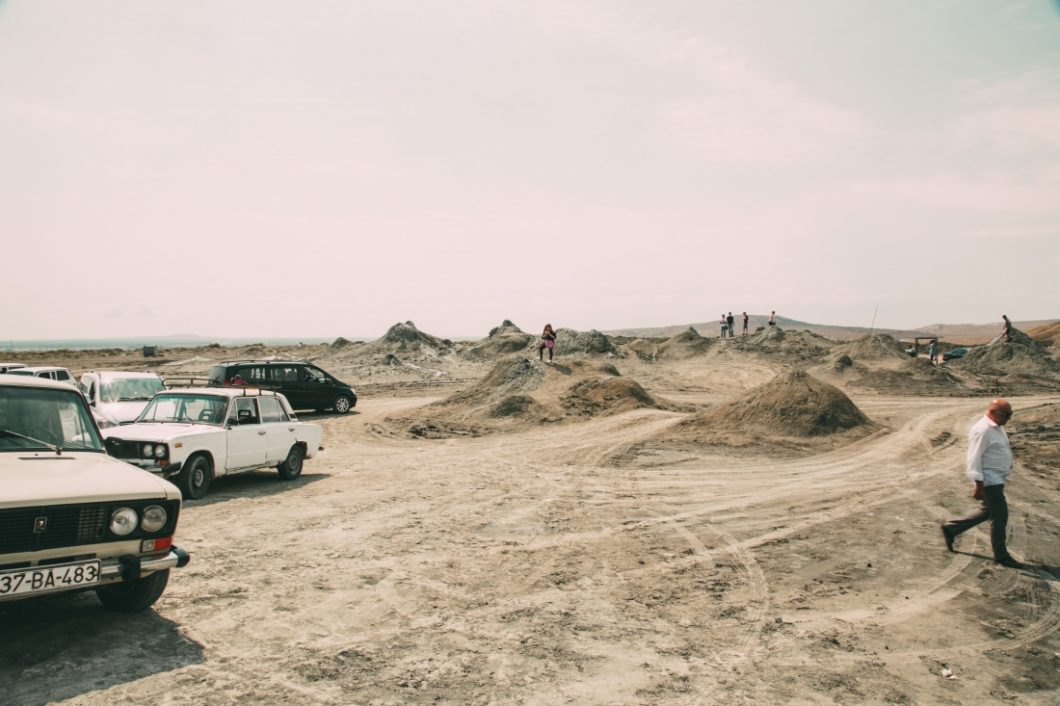 Gobustan mud volcanoes 