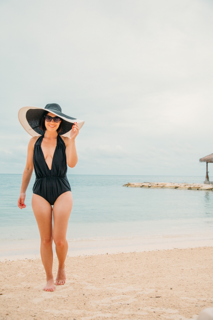 Perfect One-Piece Swimsuit for a Beach Vacation / Honeymoon