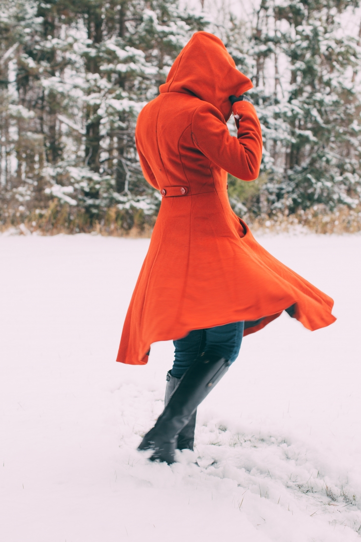 Beautiful & Warm Coat for Winter Adventures in Wisconsin 