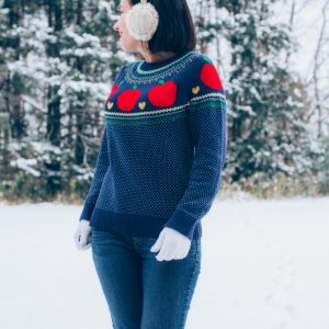 ModCloth Apple sweater