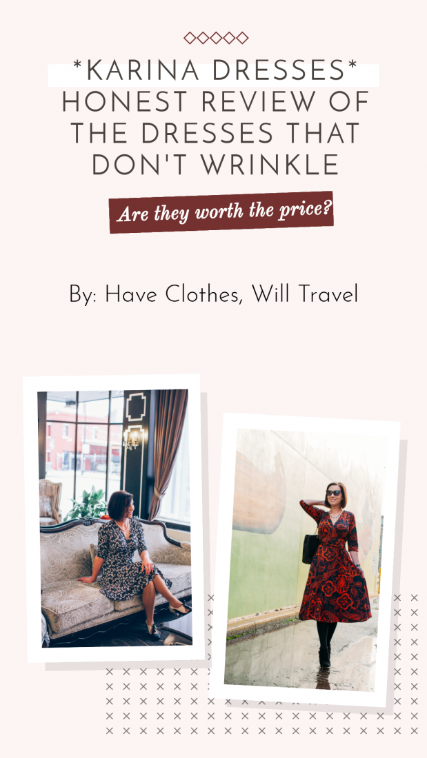 Honest Review of Karina Dresses – Vintage Style Dresses That Don’t Wrinkle