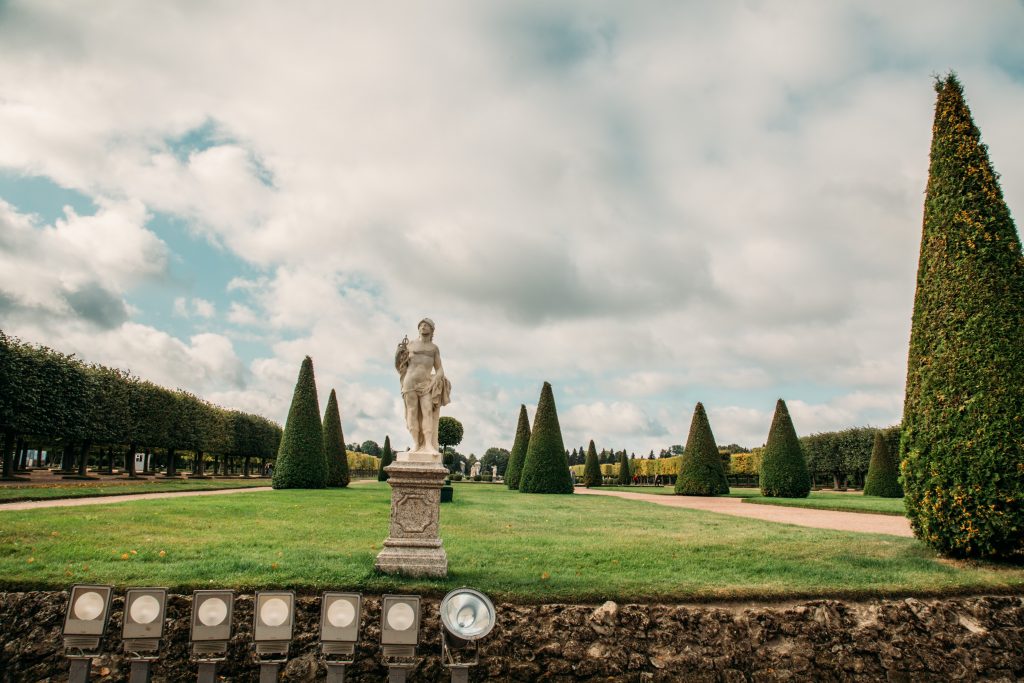 The Upper Gardens in Peterhof Palace.