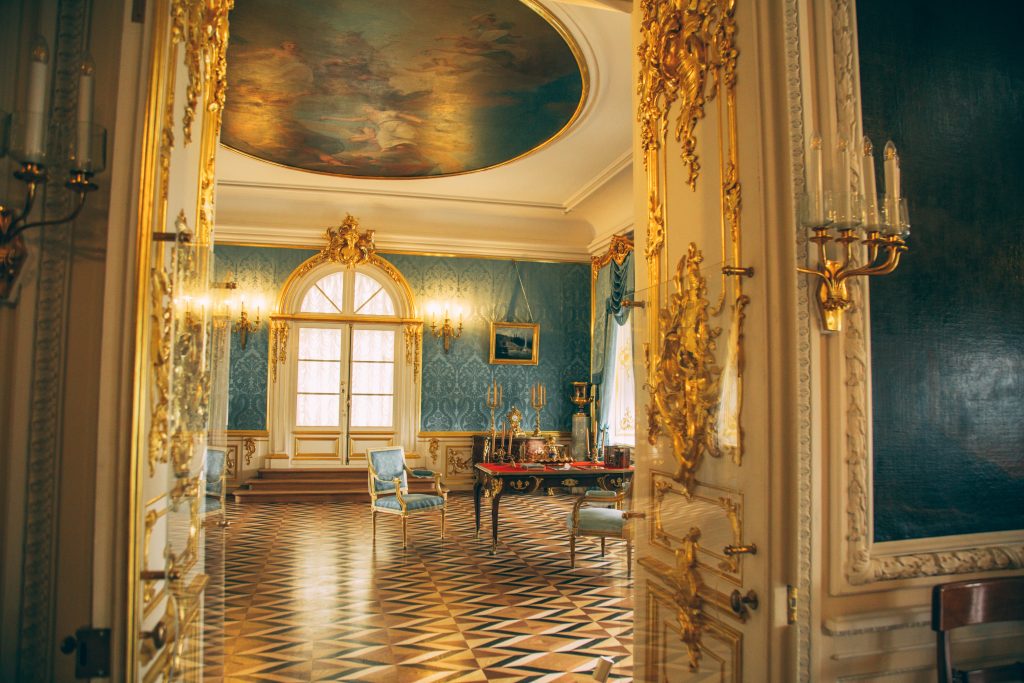 The Grand Palace at Peterhof Palace