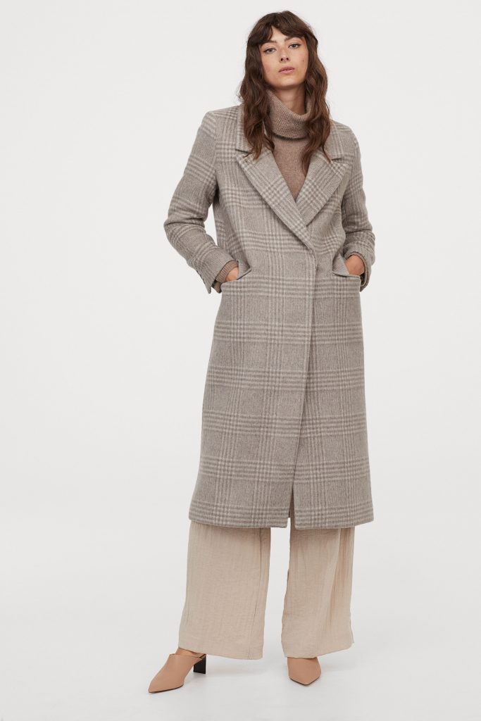 Long Wool-blend Coat