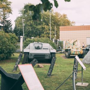 Exhibition of Military Equipment and Weapons in the Open Air Exhibition