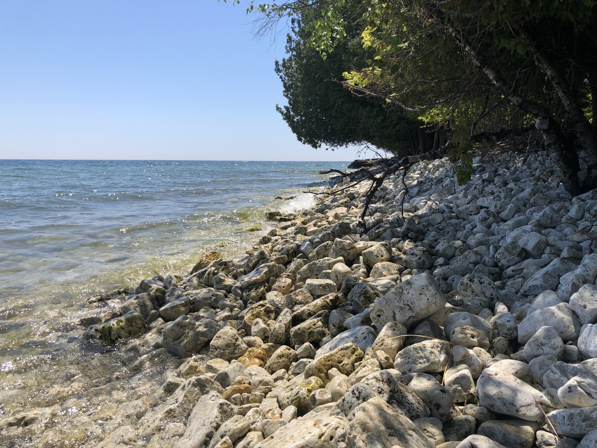 Cave Point County Park in Door County 