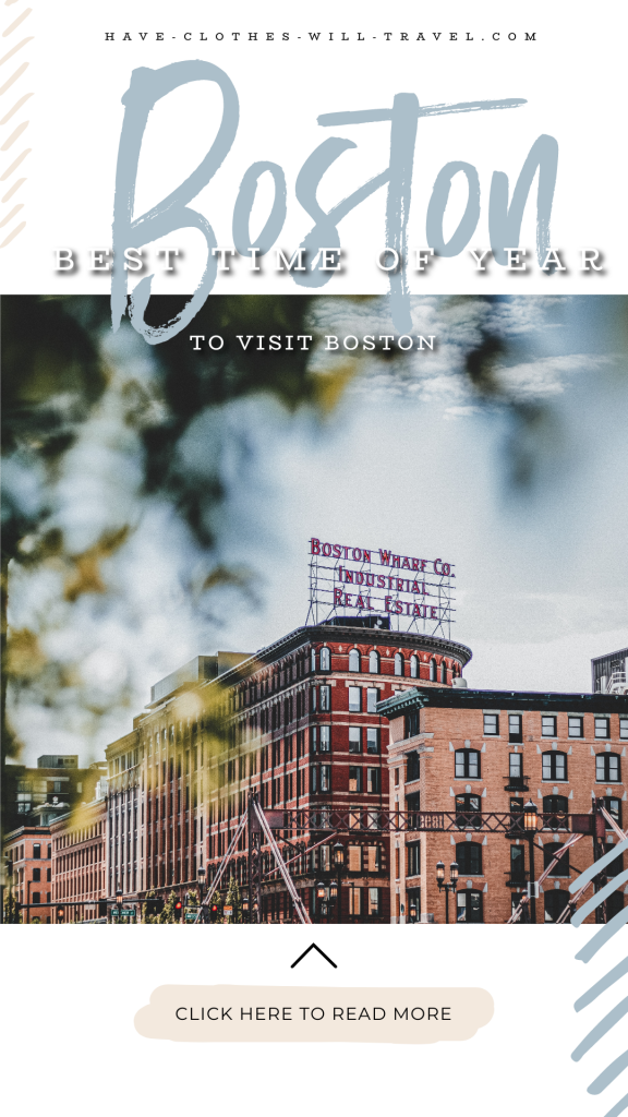 The Best Seasons to Visit Boston