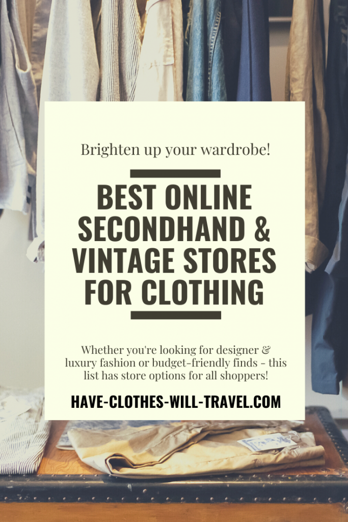 25 Online Secondhand Stores for the Best Vintage & Thrifted Clothing