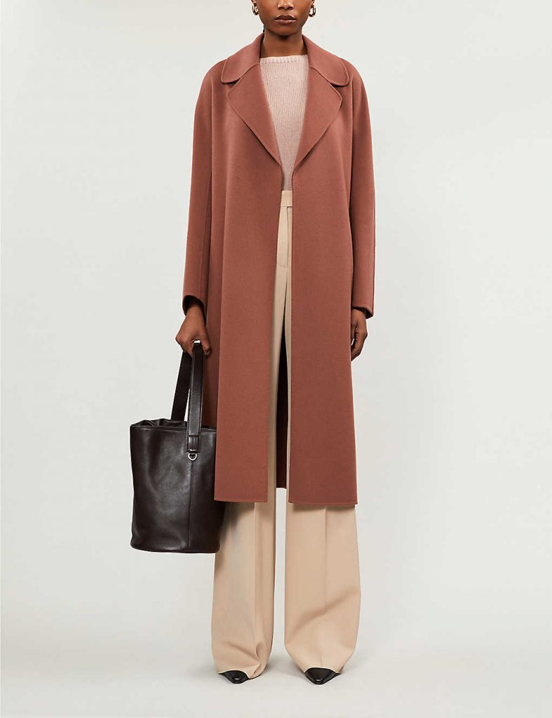 S MAX MARA Reus belted wool coat