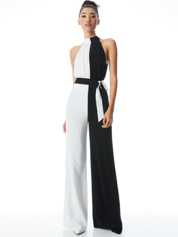 THELMA HALTERNECK JUMPSUIT