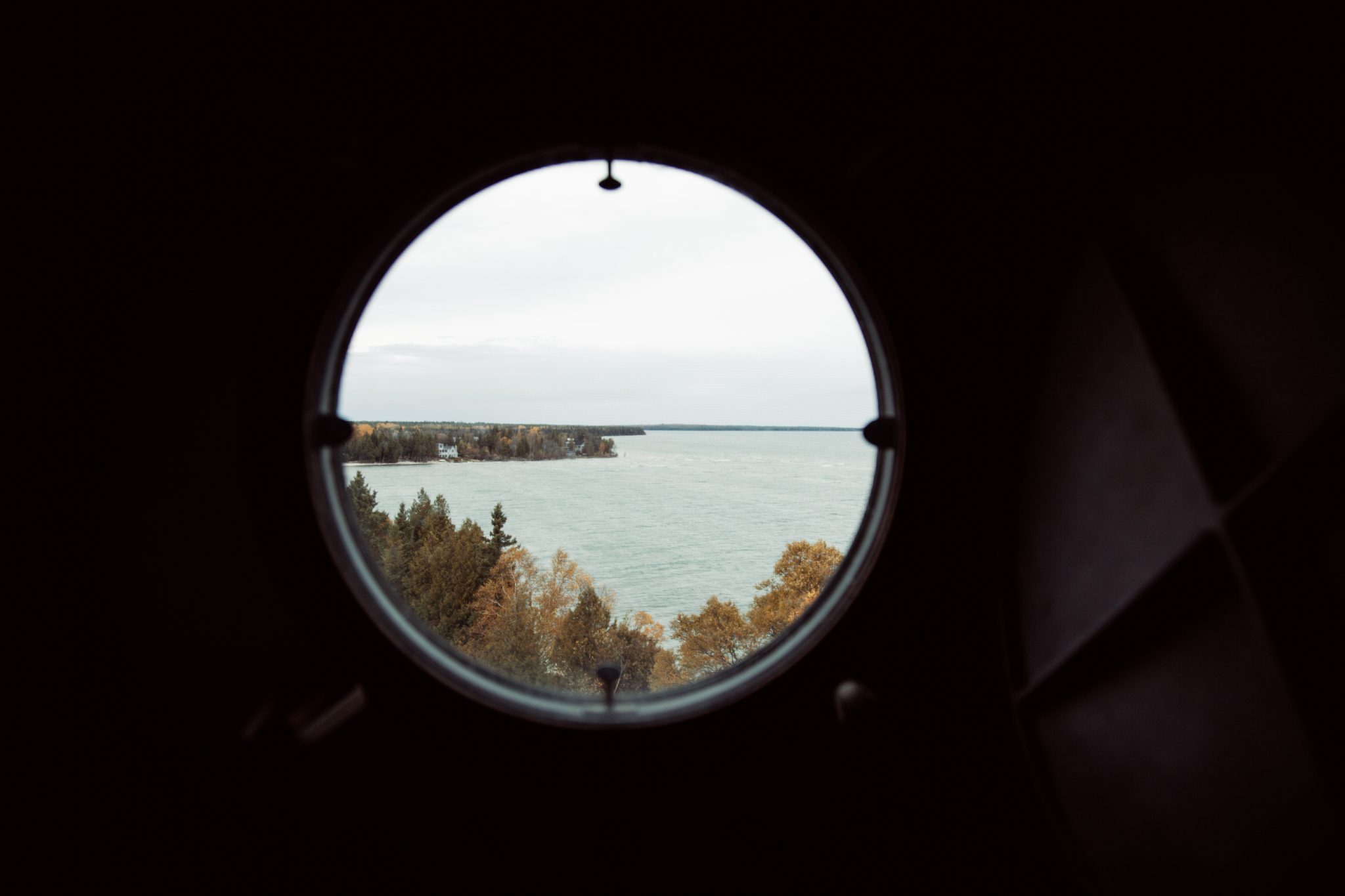 View from The Cana Island Lighthouse