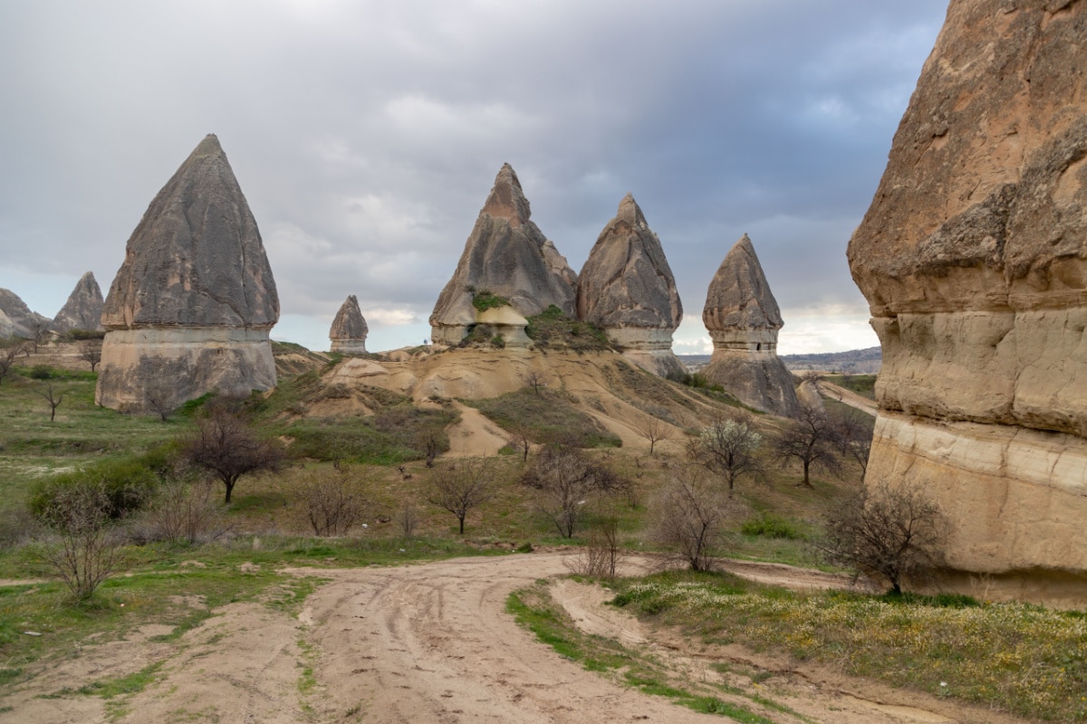 A picture of the Sword Valley, part of the Goreme Historical National Park.